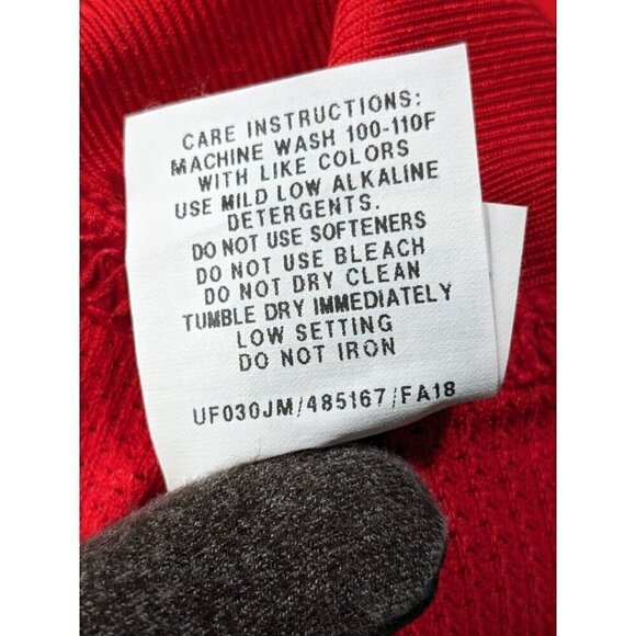 Under Armour Maryland Football Jersey Large Armourgrid Outlaw Custom Red #22 - Picture 8 of 16